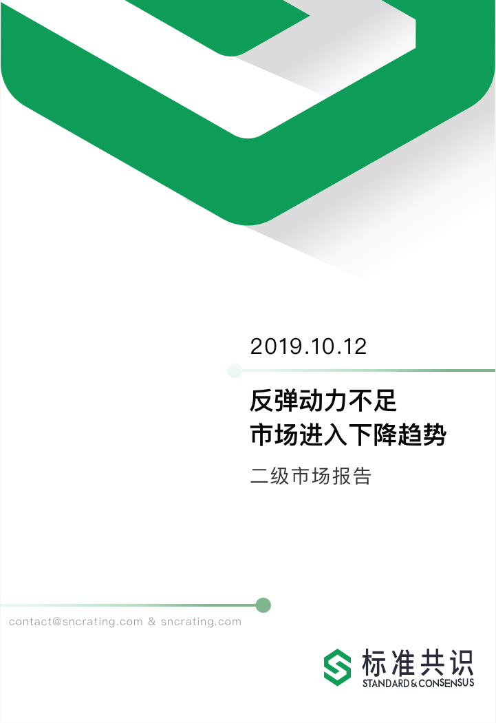 行情解析：反弹动力不足，市场进入下降趋势