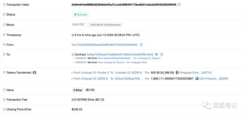 bZx的IUO：谁在半个多小时内获利50多万美元？