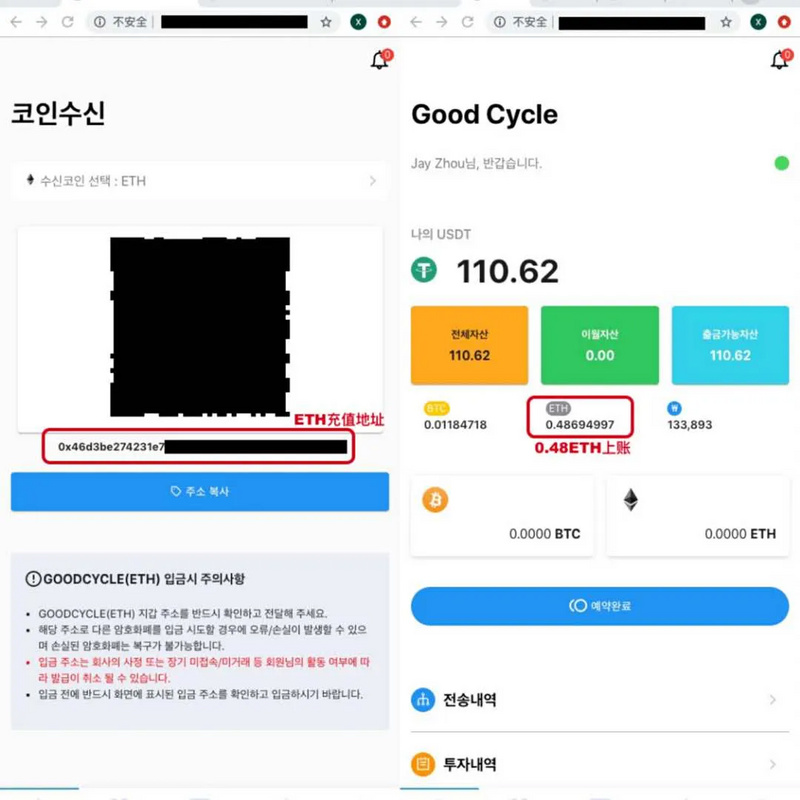 以太坊天价手续费转账真相：资金盘项目GoodCycle上演误杀瞒天记！