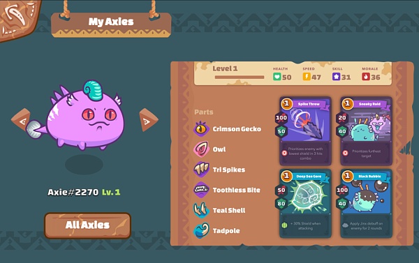 单月收入超过3亿美金 Axie Infinity的无限可能