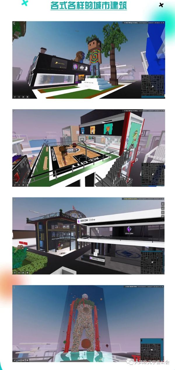 一图了解元老级老牌元宇宙项目Cryptovoxels