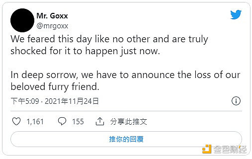 最“懂”加密交易的仓鼠过世，投资回报超巴菲特
