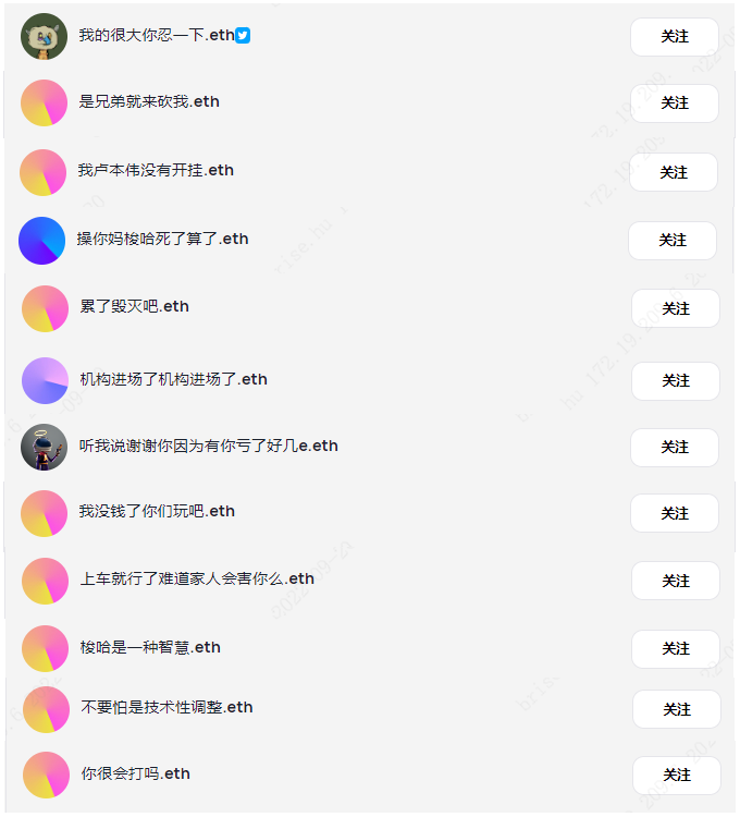 那些奇怪的中文 ENS 域名：会赚钱的肉体与搞笑的灵魂