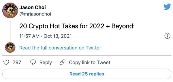 看大V 对 2022 年及以后的 DeFi 预测
