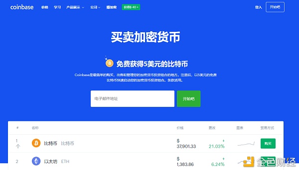 Coinbase选择“直接上市” 吹响加密货币行业反击“华尔街”号角