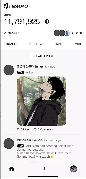 FaceDAO：用Face登陆的WEB3社交应用 打造有史以来“最大”空投活动