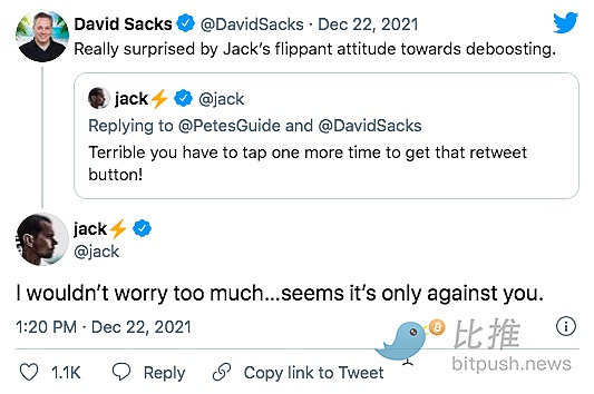 Andreessen拉黑Jack Jack取关Winklevoss 比特币与 Web3 之战仍在继续