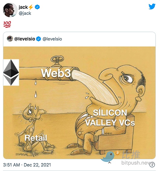 Andreessen拉黑Jack Jack取关Winklevoss 比特币与 Web3 之战仍在继续